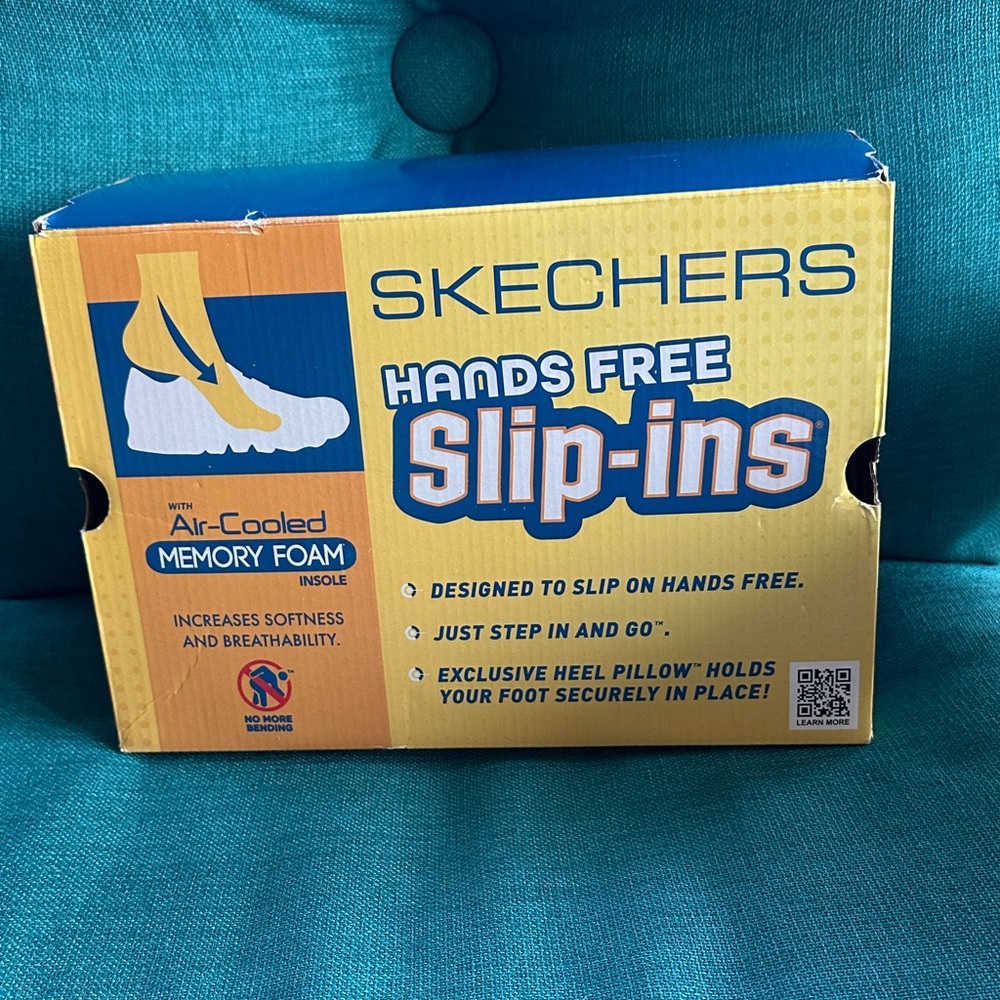 Skechers Women's Gray and White Sneakers - Picture 8 of 8